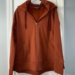 Athleta Triumph Hoodie in Rust NWT